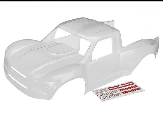 Traxxas UDR Desert Racer Clear Bodyshell - (clear trimmed requires painting)/ decal sheet — image 2 of 2