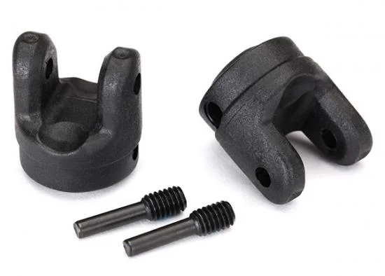 Traxxas Yokes transmission (2)/ 4x15mm screw pins (2) &mdash; image 2 of 2