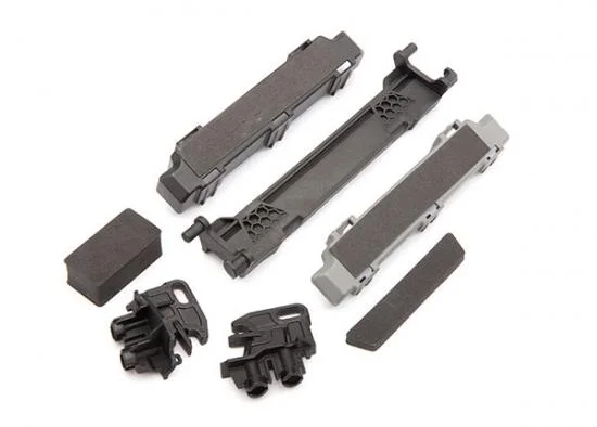 Traxxas Battery hold-down/ mounts (front rear)/ battery compartment spacers/ foam pads — image 2 of 2