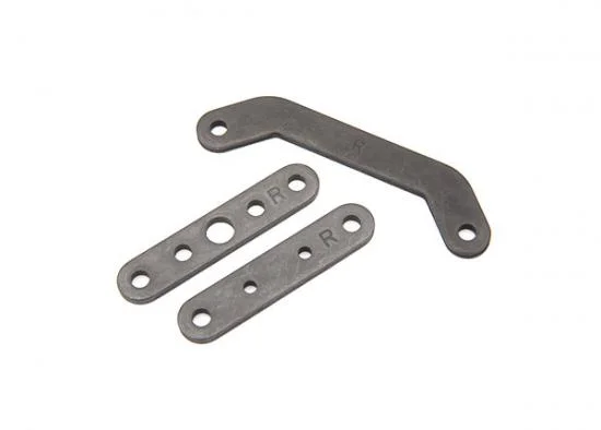 Traxxas Bulkhead tie bar rear upper (1)/ lower front (1)/ lower rear (1) (steel) — image 2 of 2
