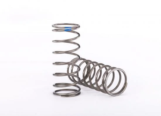 Traxxas Springs, Shock (natural finish) (GT-MAXX) (1.400 rate, blue stripe) (2) &mdash; image 2 of 2