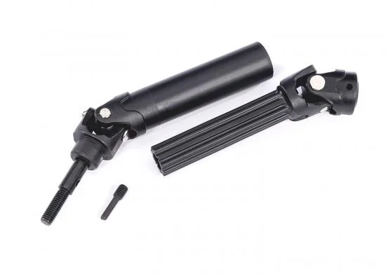 Traxxas Differential output yoke assembly, front or rear, MAXX Duty steel core (1) (assembled with external-splined half shaft) — image 2 of 2