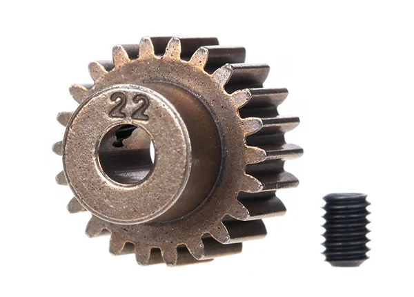 Traxxas 48DP Pinion Gear - 22T - 3.2mm Shaft — image 2 of 2