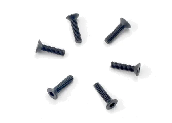 Traxxas Screws 2.5x10mm countersunk machine (hex drive) (6) — image 3 of 3