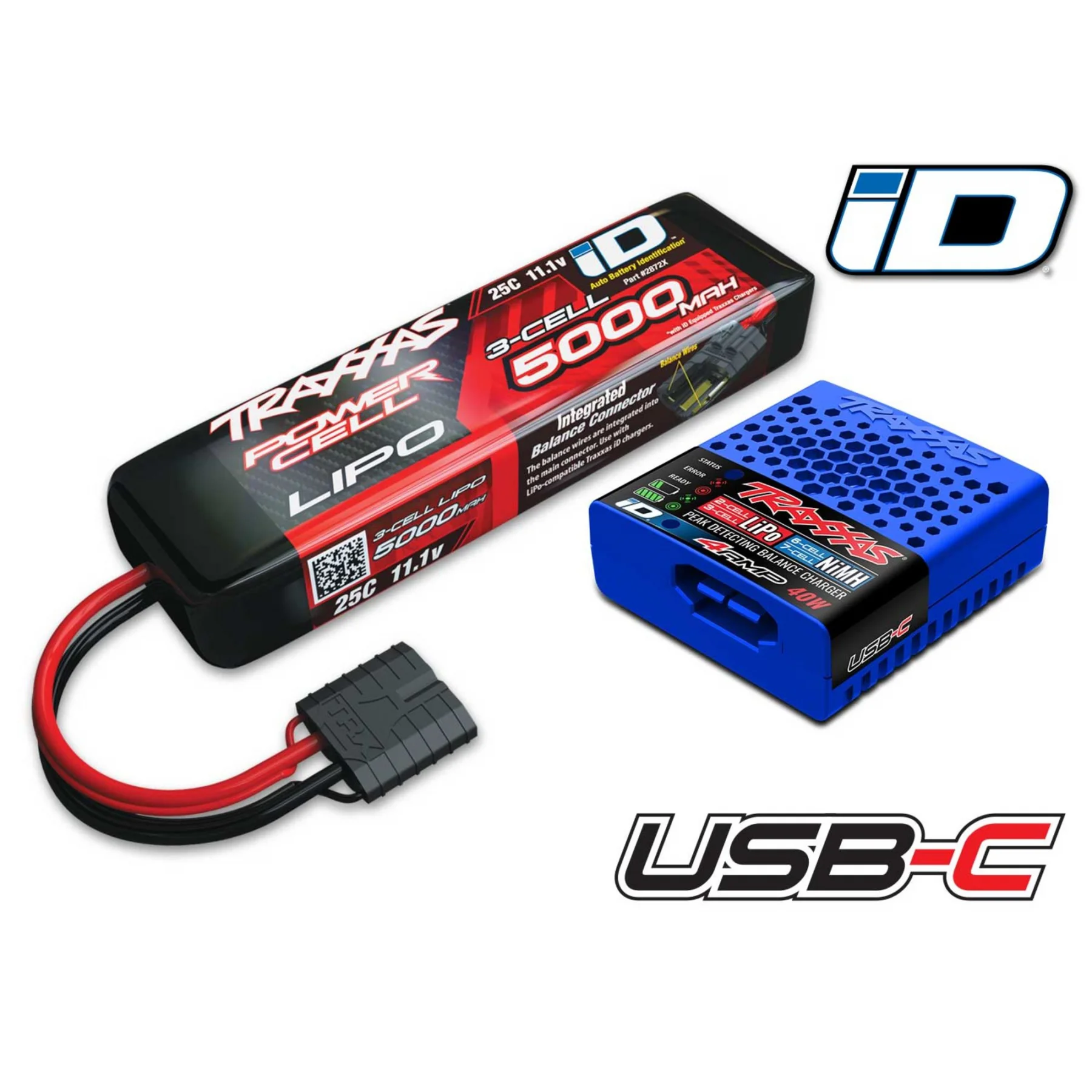 Traxxas 3S LiPo USB-C Completer Pack 5000mAh | TRX2985-3S