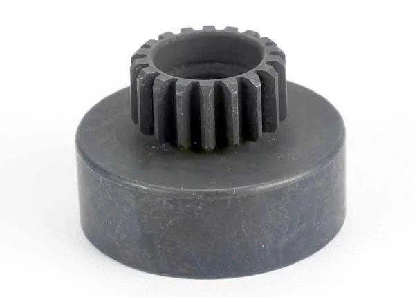 Traxxas Clutch bell hardened steel (18-tooth) (32-pitch) (requires two 5x10mm ball bearings part 4609) (N. Hawk/Buggy/Street) — image 2 of 2