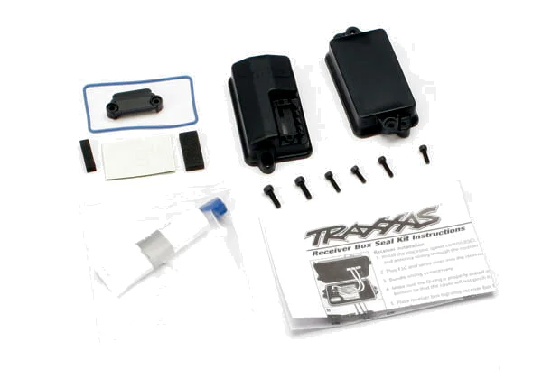 Traxxas Box receiver (sealed)/ foam pad/2.5x8mm CS (4)/ 3x10mm CS (2) &mdash; image 4 of 4