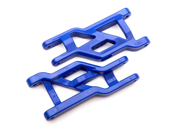 Traxxas Suspension arms, front (blue) (2) (heavy duty, cold weather material) &mdash; image 2 of 2