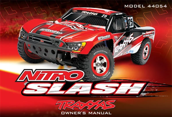 Traxxas Owners manual Nitro Slash &mdash; image 2 of 2