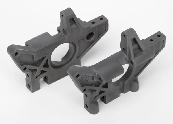 Traxxas Bulkheads (L R) (rear) (grey) — image 4 of 4