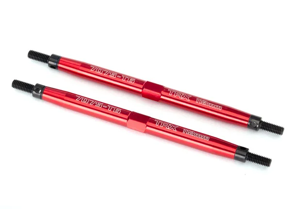 Traxxas 7075-T6 Red-Anodized Aluminium TUBES Toe Links — image 4 of 4
