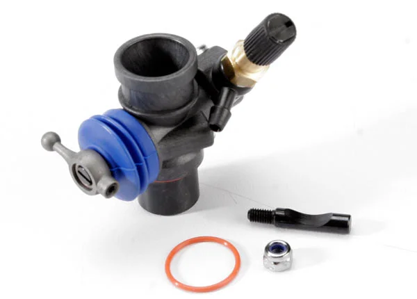 Traxxas Carburetor complete (minus air filter assy.) (TRX 3.3 / 2.5 / 2.5R composite slide) — image 4 of 4