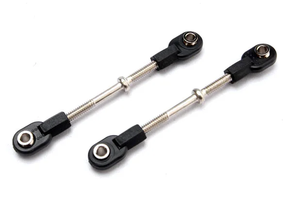 Traxxas Linkage steering (Revo 3.3) (3x50mm Turnbuckle) (2)/ rod ends (short) (4)/ hollow balls (4) (for use with Revo extended wheelbase chassis) — image 3 of 3
