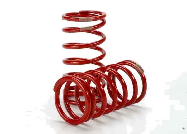 Traxxas Spring Shock (red) (GTR) (4.1 rate tan) (1 pair) — image 3 of 3
