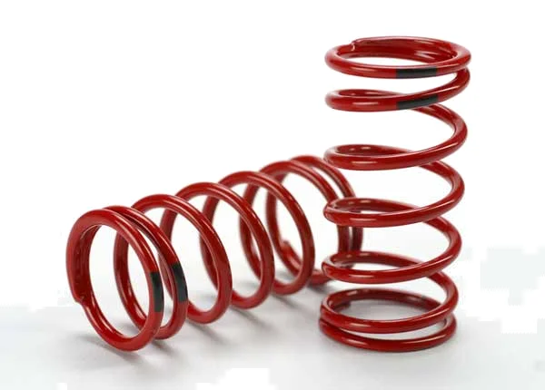 Traxxas Spring Shock (red) (GTR) (4.4 rate black) (1 pair) — image 3 of 3