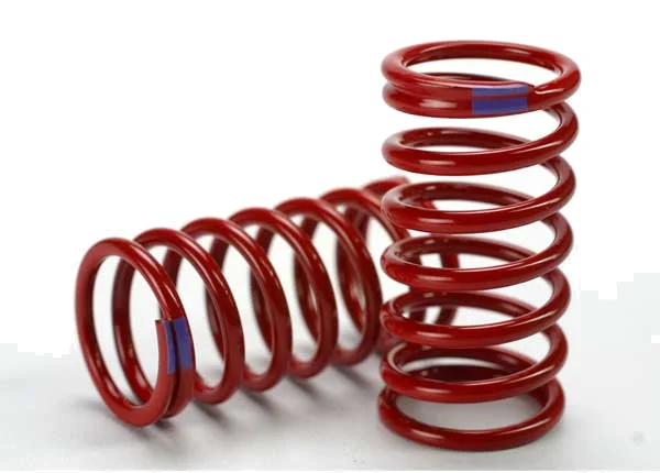 Traxxas Spring Shock (red) (GTR) (6.4 rate purple) (1 pair) &mdash; image 3 of 3
