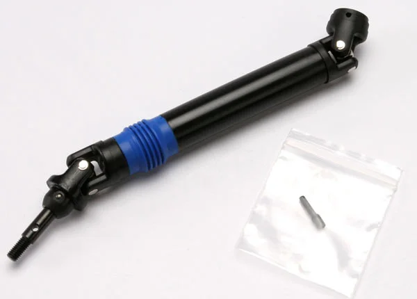 Traxxas Driveshaft assembly (1) left or right (fully assembled ready to install)/ 4x15mm screw pin (1) — image 3 of 3