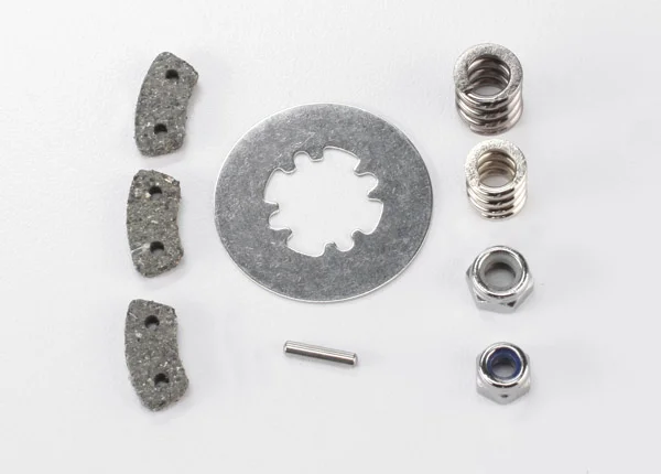 Traxxas Rebuild kit, slipper clutch (Steel disc / friction pads (3 pcs) / spring (2 pcs) / pin / 4.0mm NL (1) / 5.0mm NL (1) — image 2 of 2