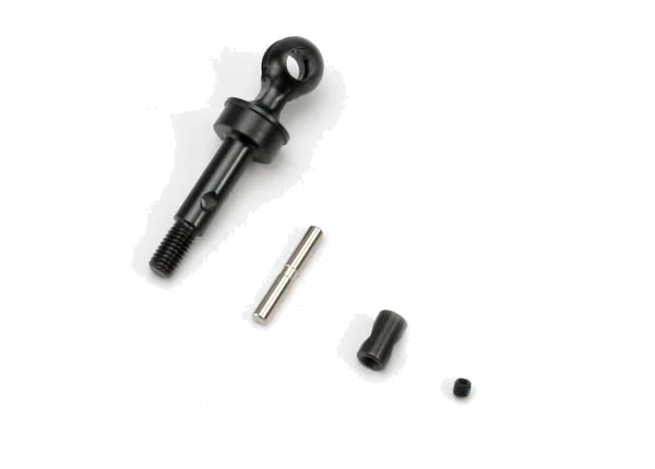 Traxxas Stub axle CV style (machined steel) (1)/ cross pin (1)/ drive pin (1) — image 4 of 4