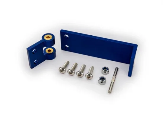 Traxxas Rudder mount/ rudder pivot/ 4x14mm BCS (stainless) (4)/ NL 4.0 (2) &mdash; image 2 of 2