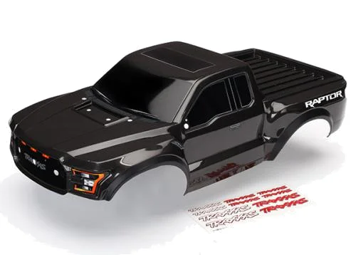 Traxxas 2017 Ford Raptor Bodyshell - Pre Painted Black (Heavy Duty) — image 2 of 2