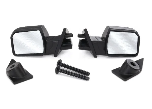 Traxxas Mirrors side (left right)/ mounts (left right)/ 2.6x8mm BCS (2) — image 2 of 2