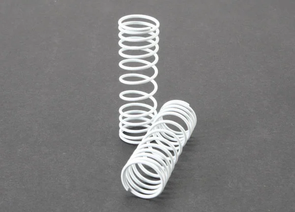 Traxxas Springs front (white) (progressive rate) (2) &mdash; image 3 of 3