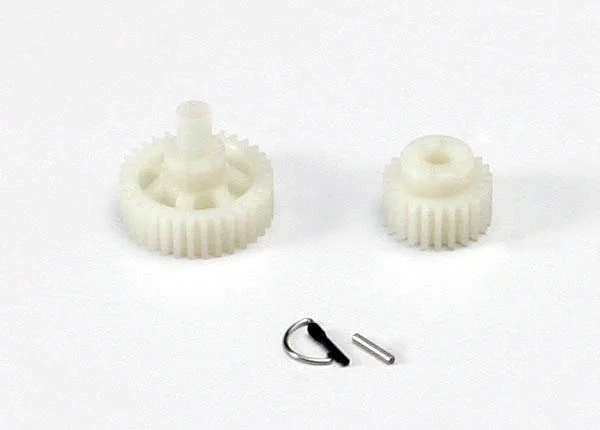 Traxxas Primary gear set (23T and 33T)/ 2x11.8mm pin/ pin retainer/ disc spring — image 3 of 3