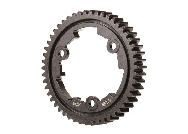 Traxxas Spur gear, 50-tooth, steel (wide face, 1.0 metric pitch) &mdash; image 2 of 2