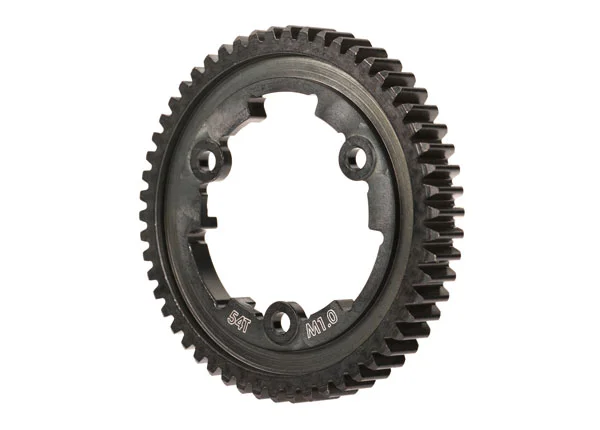 Traxxas Spur gear, 54-tooth, steel (wide face, 1.0 metric pitch) — image 2 of 2