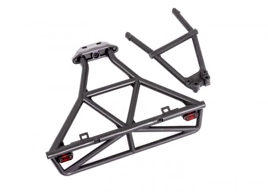 Traxxas Bumper, rear / bumper mount (fits 4WD Slash) (for LED light kit installation) — image 2 of 2