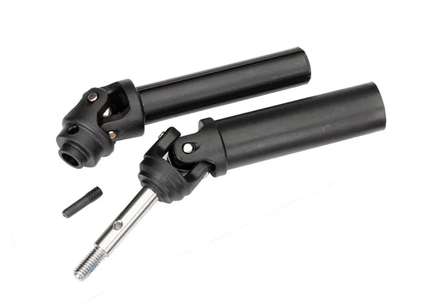 Traxxas Driveshaft assembly rear extreme heavy duty (1) (left or right) (fully assembled ready to install)/ screw pin (1) &mdash; image 2 of 2
