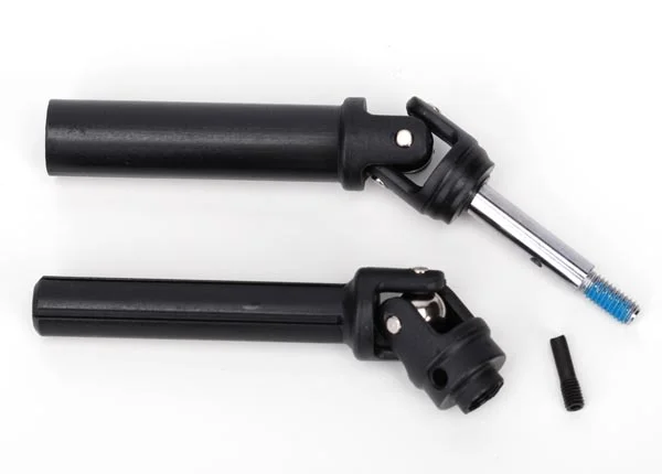 Traxxas Driveshaft assembly rear heavy duty (1) (left or right) (fully assembled ready to install)/ screw pin (1) &mdash; image 4 of 4