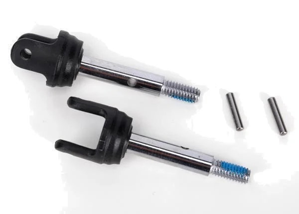 Traxxas Stub axles rear heavy duty (2)/pins (2) &mdash; image 4 of 4