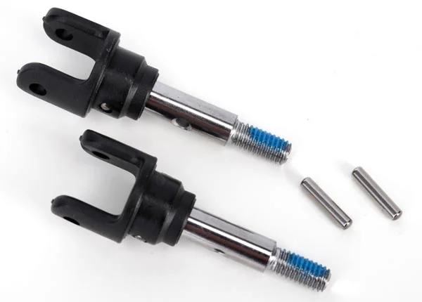 Traxxas Stub axles front heavy duty (2)/ yokes (2)/ pins (4) — image 4 of 4