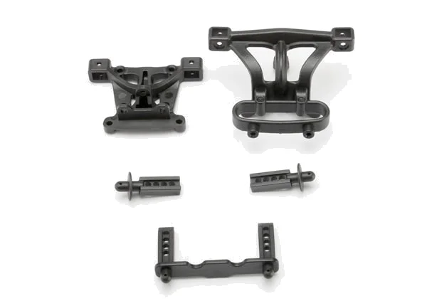 Traxxas Body mounts front rear/ body mount posts front rear &mdash; image 3 of 3