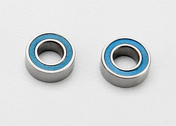 Traxxas Ball bearings blue rubber sealed (4x8x3mm) (2) — image 3 of 3