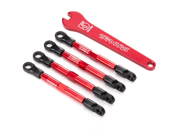 Traxxas Aluminium toe links red-anodized — image 4 of 4