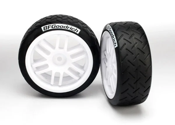 Traxxas Tires and wheels assembled glued (Rally wheels BFGoodrich Rally tires) (2) &mdash; image 4 of 4
