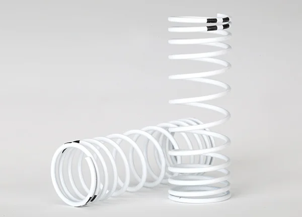 Traxxas Springs front (white) (progressive rate) (2) — image 3 of 3