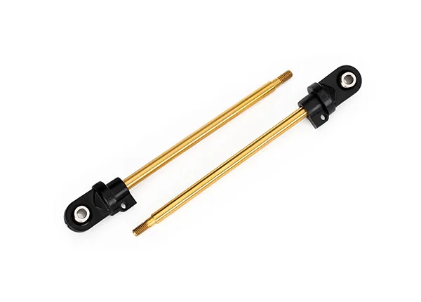Traxxas X-MAXX Shaft GTX Shock TiN-coated (2) (assembled with rod ends and steel hollow balls) — image 5 of 5