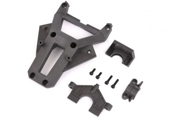 Traxxas Servo mount/ bulkhead cover/ chassis brace/ steering cover /3x12mm CS (2) — image 2 of 2