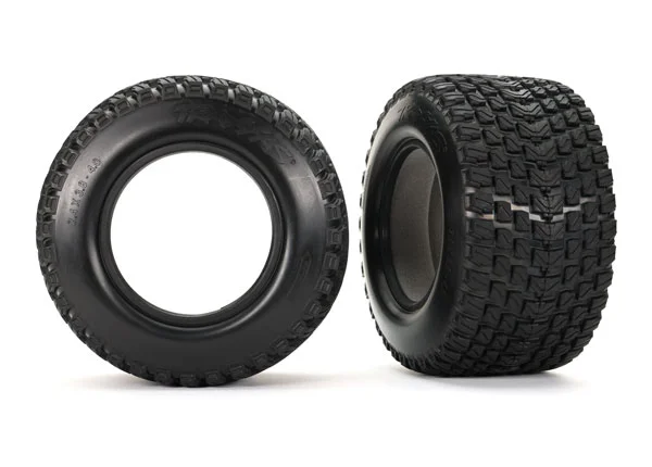Traxxas Tyres, Gravix (left + right)/ foam inserts (2) — image 2 of 2