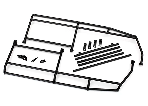 Traxxas ExoCage Land Rover Defender (complete with assembly hardware 8015 roof basket sold separately) (fits 8011 body) &mdash; image 2 of 2