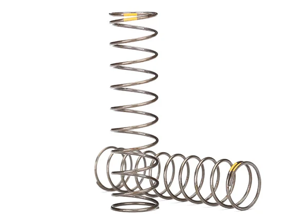 Traxxas Springs Shock (natural finish) (GTS) (0.22 rate yellow stripe) (2) — image 3 of 3