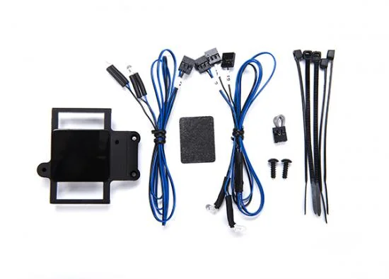 Traxxas Installation kit, Pro Scale Advanced Lighting Control System, TRX-4 Chevrolet Blazer (1969 + 1972) (includes mount, reverse lights and turn signal harnesses, hardware) &mdash; image 2 of 2