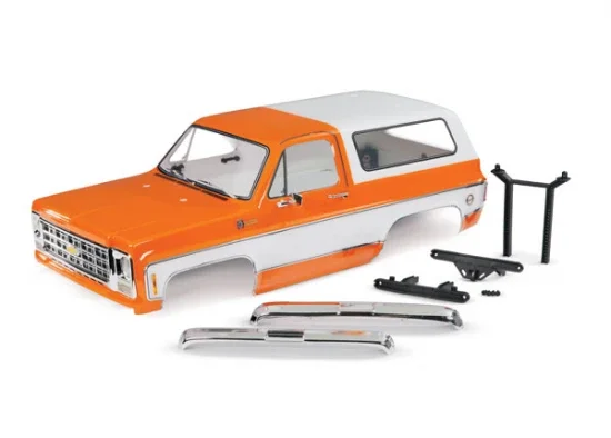 Traxxas Body, Blazer (1979) Complete Clipless, Orange — image 2 of 2