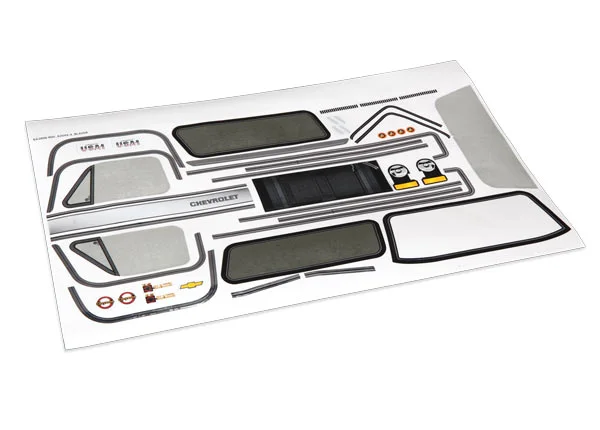Traxxas Decal sheet Chevrolet Blazer (1979) — image 2 of 2