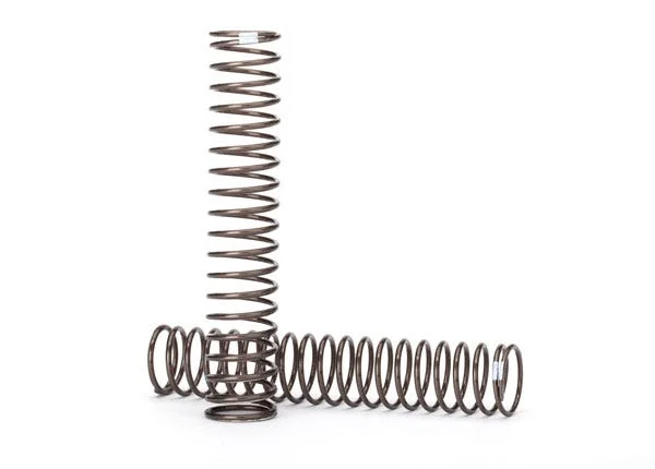 Traxxas Springs Shock long (natural finish) (GTS) (0.29 rate white stripe) (for use with TRX-4 Long Arm Lift Kit) — image 2 of 2