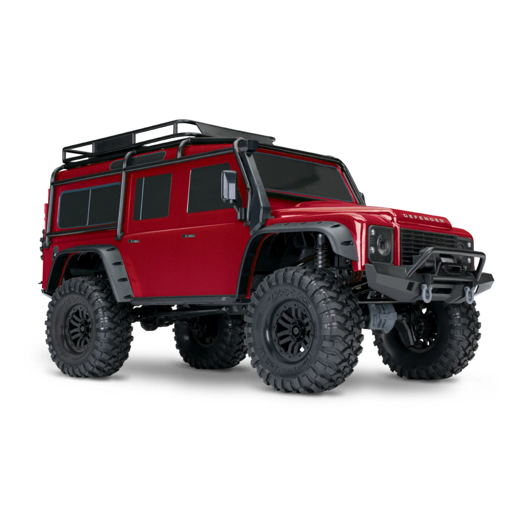 Traxxas TRX-4 Clipless - Land Rover Defender 110 - Red